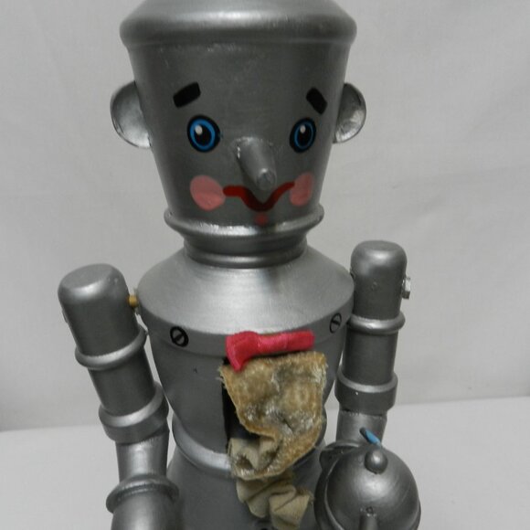 Kurt Adler WIZARD OF OZ Lion Scarecrow Tin Man Dorothy 14" Nutcrackers Set 4 Vtg - Picture 16 of 16